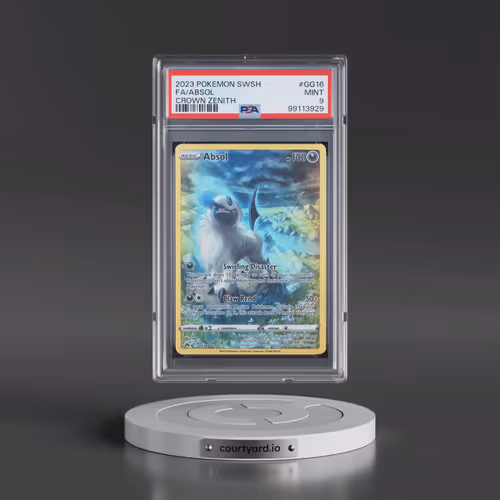 2023 Pokémon Sword and Shield Crown Zenith #GG16 Absol - Full Art (PSA 9 MINT)