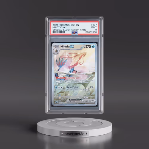 2024 Pokémon Ssp EN-Surging Sparks #237 Milotic EX - Holo Special Illustration Rare (PSA 9 MINT)