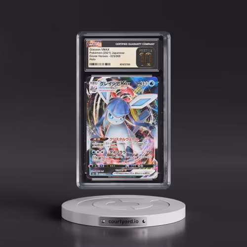 2021 Eevee Heroes #025/069 Glaceon VMAX - Holo (CGC 10 PRISTINE)