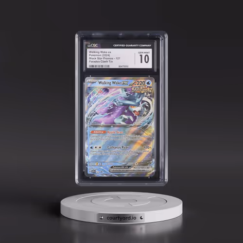 2023 Black Star Promos - Scarlet & Violet SVP EN #127 Walking Wake ex - Paradox Clash Tin (CGC 10 GE