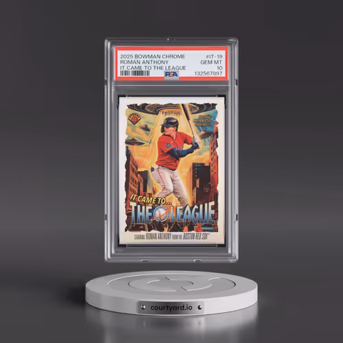 2025 Bowman Chrome It Came to the League #IT-19 Roman Anthony (PSA 10 GEM MINT)