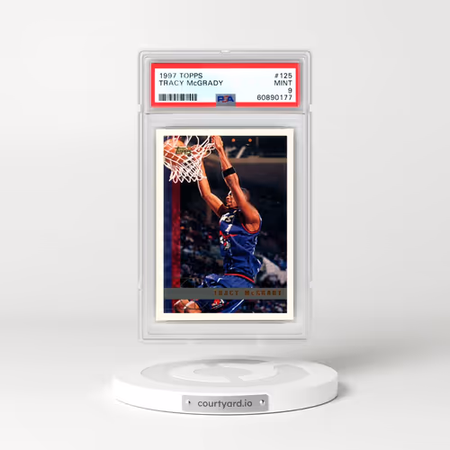 1997 Topps #125 Tracy McGrady (PSA 9 MINT)