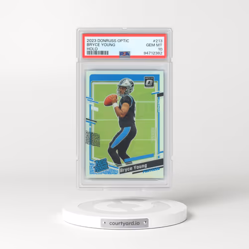 2023 Panini Donruss Optic #213 Bryce Young - Holo (PSA 10 GEM MINT)