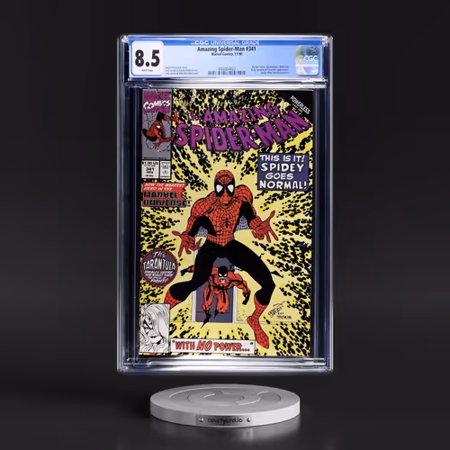 Amazing Spider-Man #341 CGC 8.5 White Pages (Marvel Comics, 11/90) - Universal