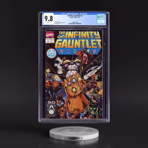 Infinity Gauntlet #1 CGC 9.8 White Pages (Marvel Comics, 7/91) - Universal