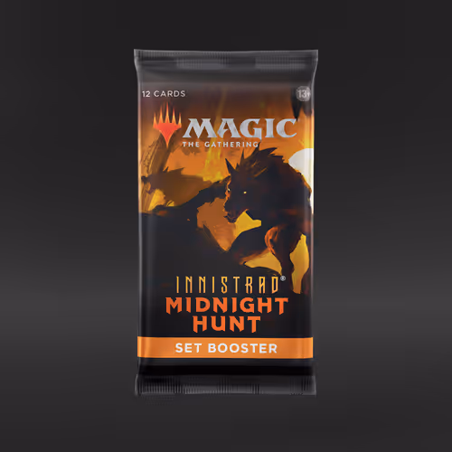 Magic: The Gathering Innistrad: Midnight Hunt - Set Booster (1 Booster Pack - Art May Vary)