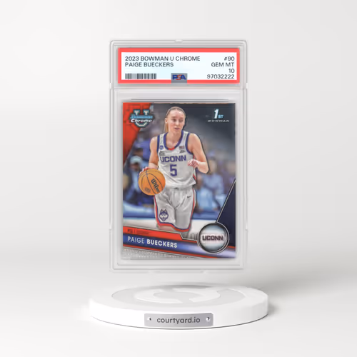 2023 Bowman University Chrome #90 Paige Bueckers (PSA 10 GEM MINT)