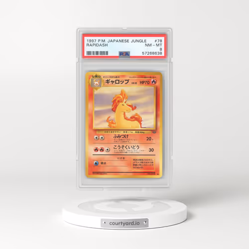 1997 Pokémon Jungle #78 Rapidash (PSA 8 NM-MT)