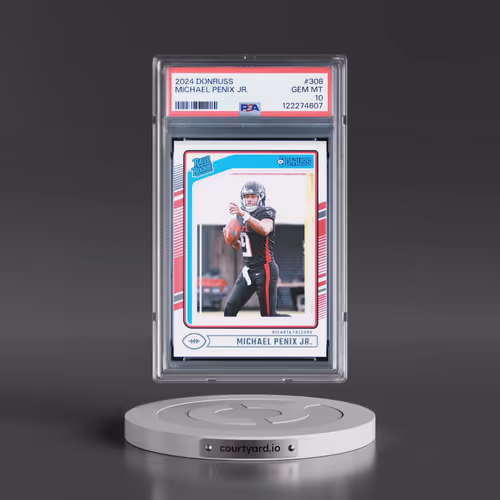 2024 Panini Donruss #308 Michael Penix Jr. (PSA 10 GEM MINT)