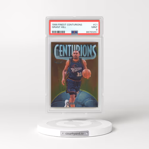 1998 Finest Centurions #C1 Grant Hill (PSA 9 MINT)