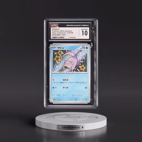 2023 Shiny Treasure ex #219/190 Slowpoke - Shiny Rare Holo (CGC 10 GEM MINT)