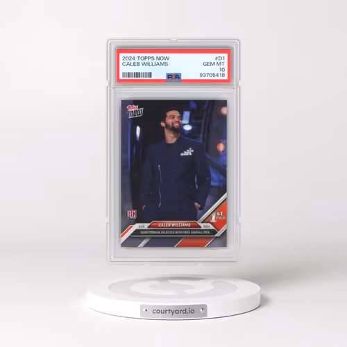 2024 Topps Now #D1 Caleb Williams (PSA 10 GEM MINT)