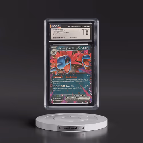 2025 White Flare - WHT EN #067/086 Hydreigon ex - Holo (CGC 10 GEM MINT)