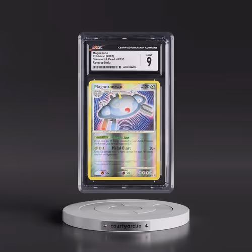 2007 Diamond & Pearl #8/130 Magnezone - Reverse Holo (CGC 9 MINT)