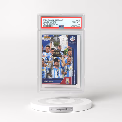 2024 Panini Instant Conmebol Copa America 2024 #43 Lionel Messi (PSA 10 GEM MINT)
