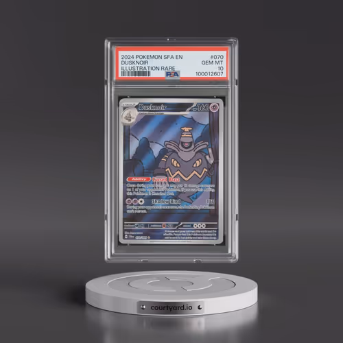 2024 Pokémon Sfa EN-Shrouded Fable #070 Dusknoir - Illustration Rare (PSA 10 GEM MINT)