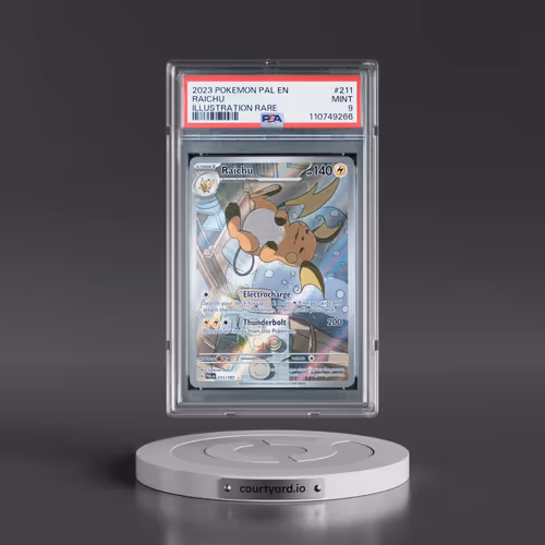 2023 Pokémon Pal EN-Paldea Evolved #211 Raichu - Illustration Rare (PSA 9 MINT)