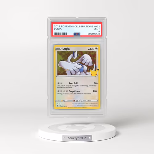 2021 Pokémon Celebrations #022 Lugia (PSA 9 MINT)