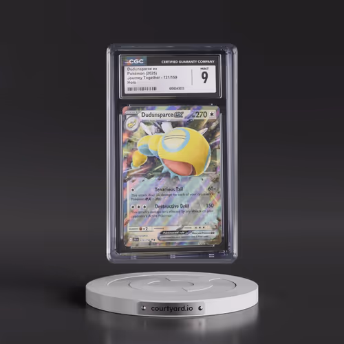 2025 Journey Together - JTG EN #121/159 Dudunsparce ex - Holo (CGC 9 MINT)
