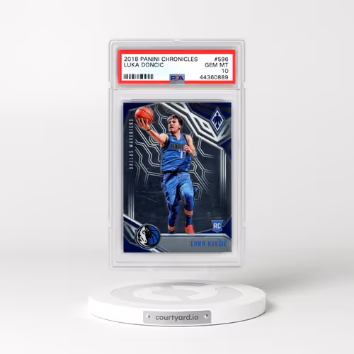 2018 Panini Chronicles #596 Luka Doncic (PSA 10 GEM MINT)