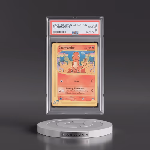 2002 Pokémon Expedition #98 Charmander (PSA 10 GEM MINT)