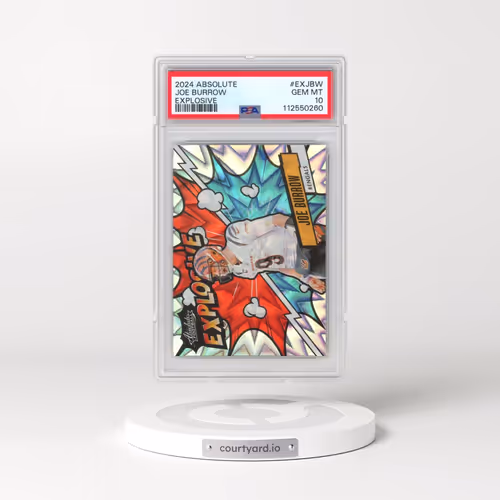 2024 Panini Absolute Explosive #EXJBW Joe Burrow (PSA 10 GEM MINT)