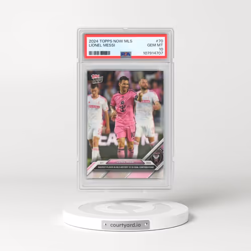 2024 Topps Now MLS #70 Lionel Messi (PSA 10 GEM MINT)