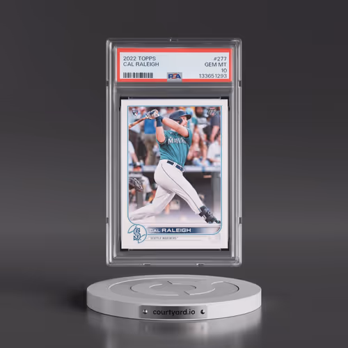 2022 Topps #277 Cal Raleigh (PSA 10 GEM MINT)