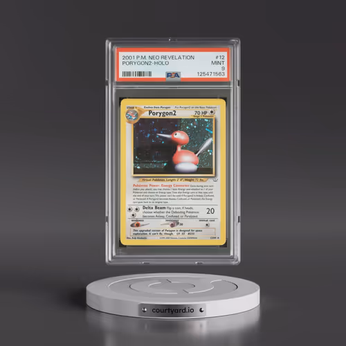 2001 Pokémon Neo Revelation #12 PORYGON2 - Holo (PSA 9 MINT)
