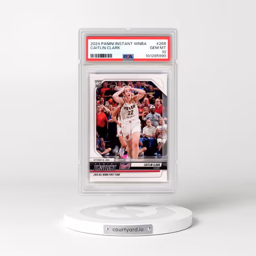 2024 Panini Instant WNBA #268 Caitlin Clark (PSA 10 GEM MINT)