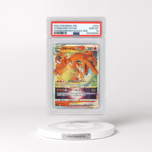 2022 Pokémon Charizard Vstar VS Rayquaza Vmax Special Deck Set #002 Charizard Vstar (PSA 10 GEM MINT)
