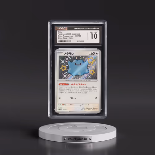 2023 Shiny Treasure ex #309/190 Ditto - Shiny Rare Holo (CGC 10 GEM MINT)