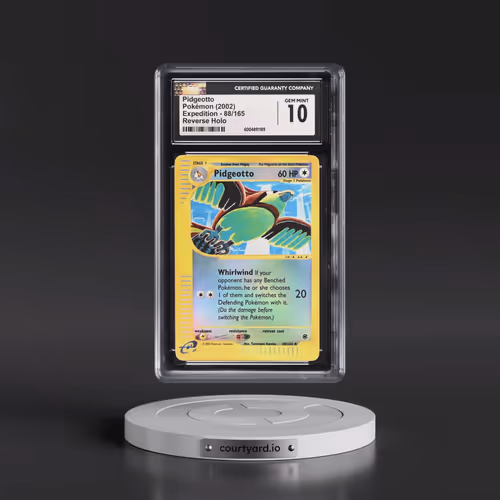 2002 Expedition #88/165 Pidgeotto - Reverse Holo (CGC 10 GEM MINT)