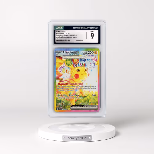 2024 Surging Sparks - SSP EN #238/191 Pikachu ex - Special Illustration Rare (Holo) (CGC 9 MINT)