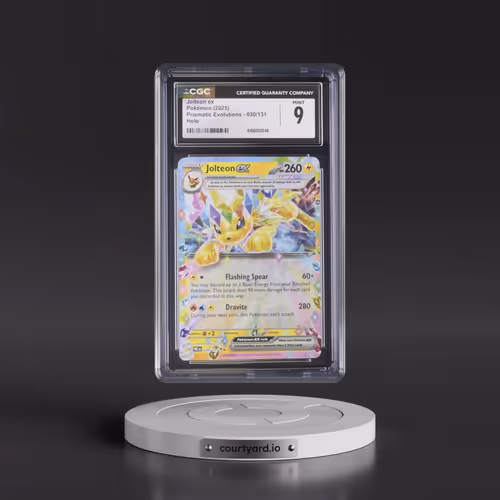 2025 Prismatic Evolutions - PRE EN #030/131 Jolteon ex - Holo (CGC 9 MINT)
