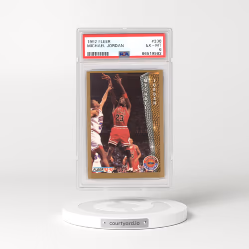 1992 Fleer #238 Michael Jordan (PSA 6 EX-MT)