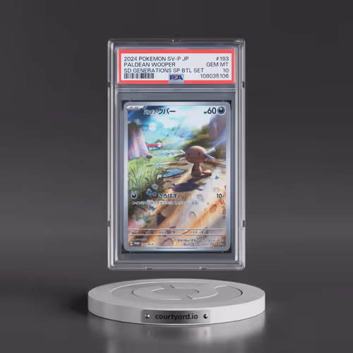 2024 Pokémon SV-P Promo #193 Paldean Wooper - Start Deck Generations Special Battle Set (PSA 10 GEM
