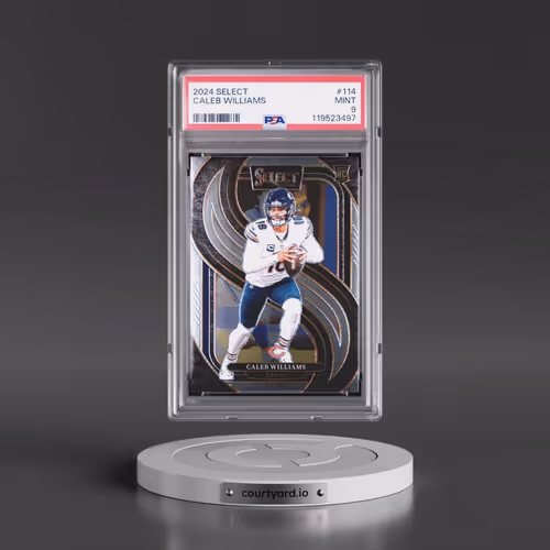 2024 Panini Select #114 Caleb Williams (PSA 9 MINT)