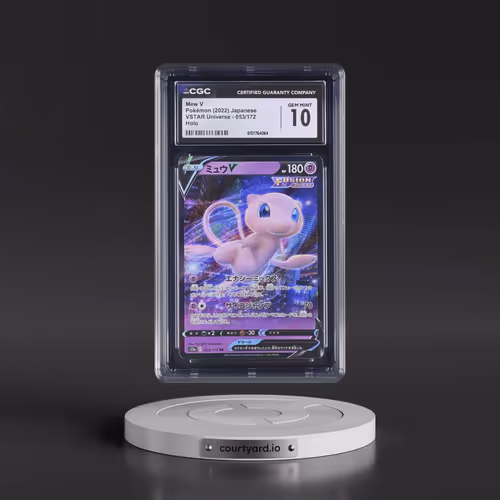 2022 VSTAR Universe #053/172 Mew V - Holo (CGC 10 GEM MINT)
