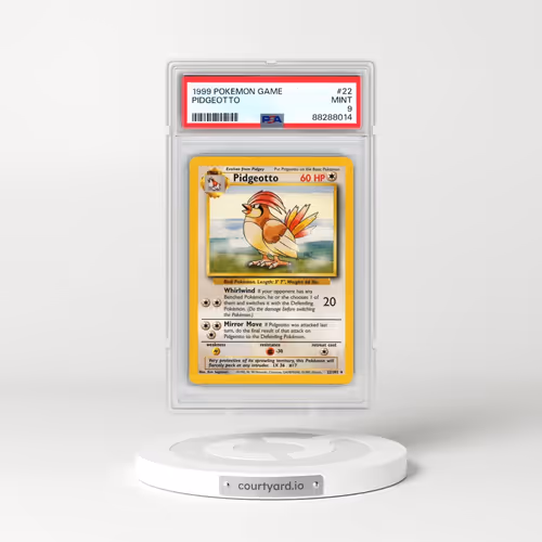 1999 Pokémon Game #22 Pidgeotto (PSA 9 MINT)