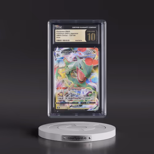 2021 VMAX Climax #120/184 Rayquaza VMAX - Holo (CGC 10 PRISTINE)