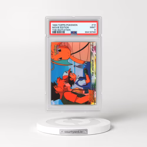 1999 Topps Pokémon the Movie Edt #13 Movie Edition - The Invitation (PSA 9 MINT)