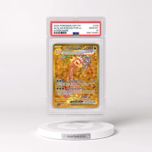 2024 Pokémon Ssp EN-Surging Sparks #248 Alolan Exeggutor EX Hyper Rare