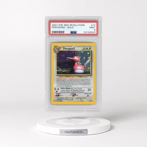 2001 Pokémon Neo Revelation #12 PORYGON2 - Holo (PSA 9 MINT)
