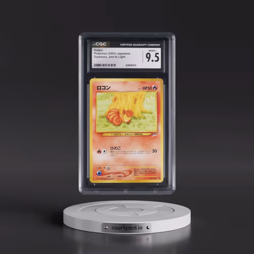 2001 Darkness, and to Light Vulpix (CGC 9.5 MINT+)