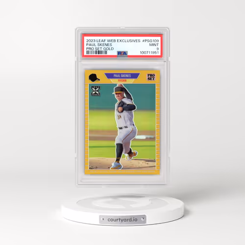 2023 Leaf Web Exclusives #PSG109 Paul Skenes - Pro Set Gold (PSA 9 MINT)