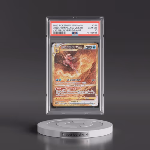 2022 Pokémon Sword & Shield Vstar Universe #259 Origin Forme Palkia Vstar - Full Art Ultra Rare (PSA