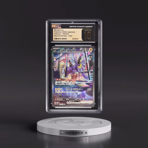 2023 Violet ex #102/078 Miraidon ex - Special Art Rare Holo (CGC 10 PRISTINE)
