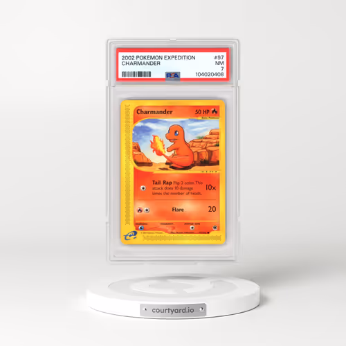 2002 Pokémon Expedition #97 Charmander (PSA 7 NM)