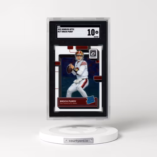 2022 Donruss Optic #277 Brock Purdy (SGC 10 GEM MINT)